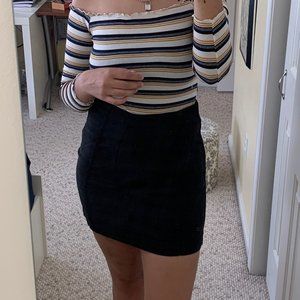 Free People black pencil skirt